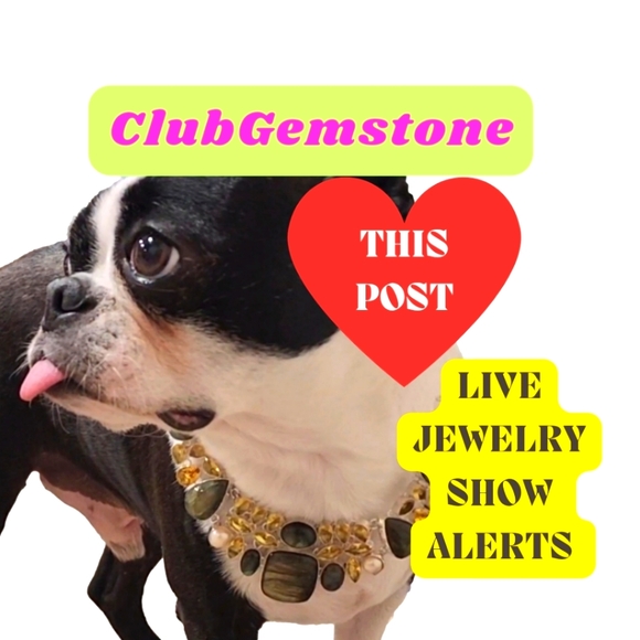 ❤️ FOR JEWELRY SHOW ALERTS! GEMSTONE RING SHOW! FREE ITEMS!